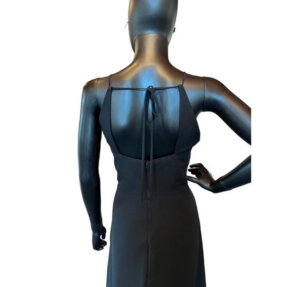 NWOT - Black Chiffon - Hayley Paige - Bridesmaid - Picture 3 of 4